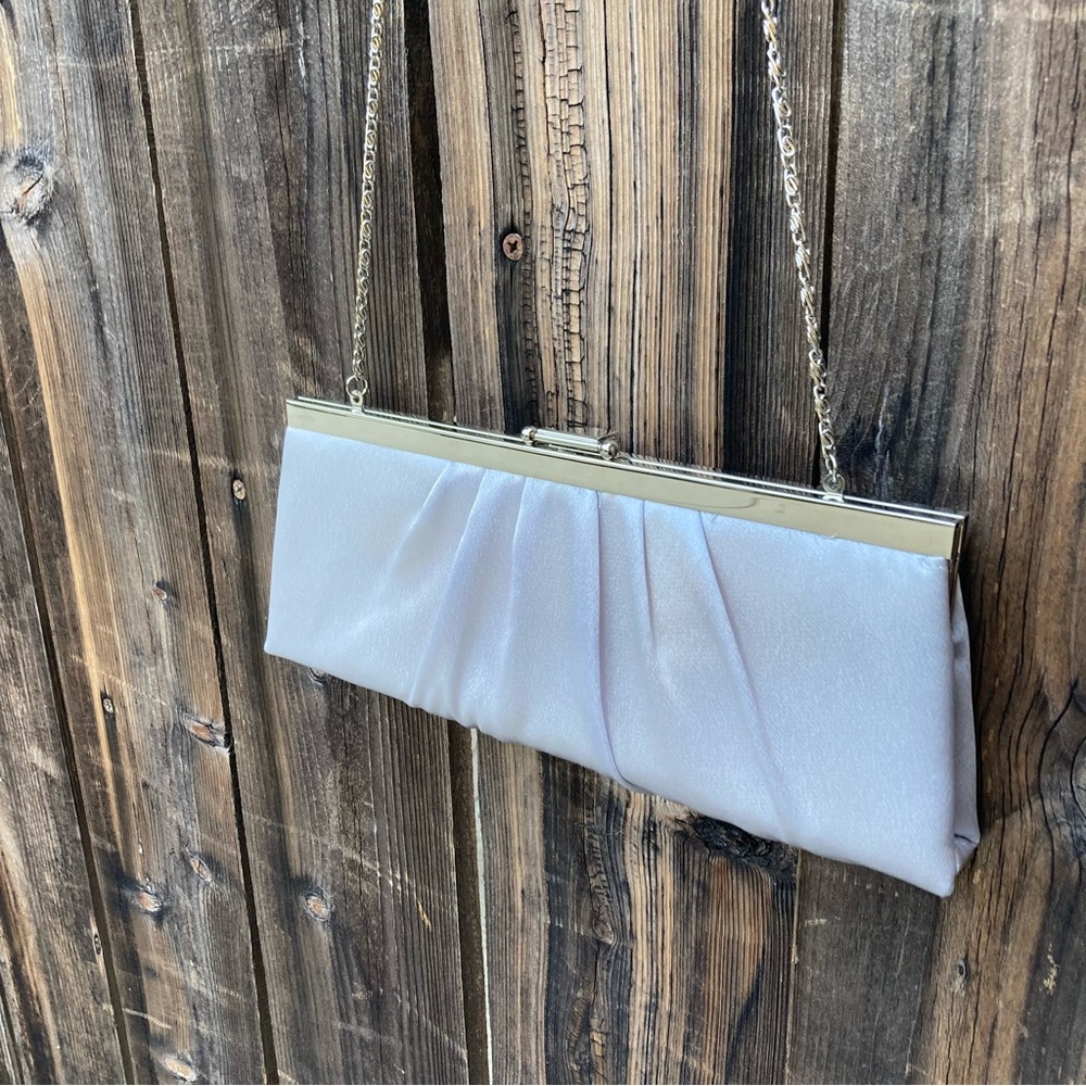 Vintage Gunne Sax by Jessica McClintock Satin Clutch